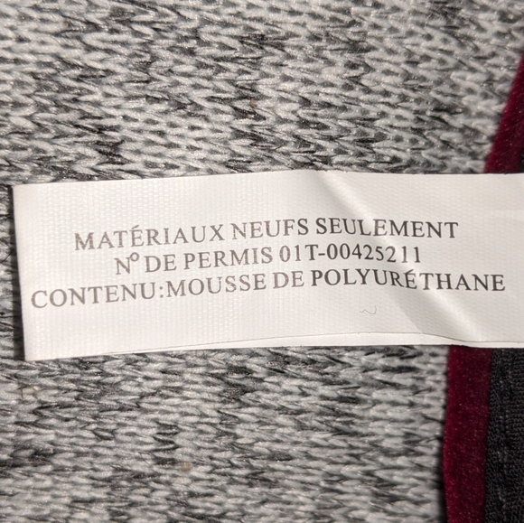 Justice-Tween Brands Burgundy Velvet/Glitter Cap - Picture 9 of 10